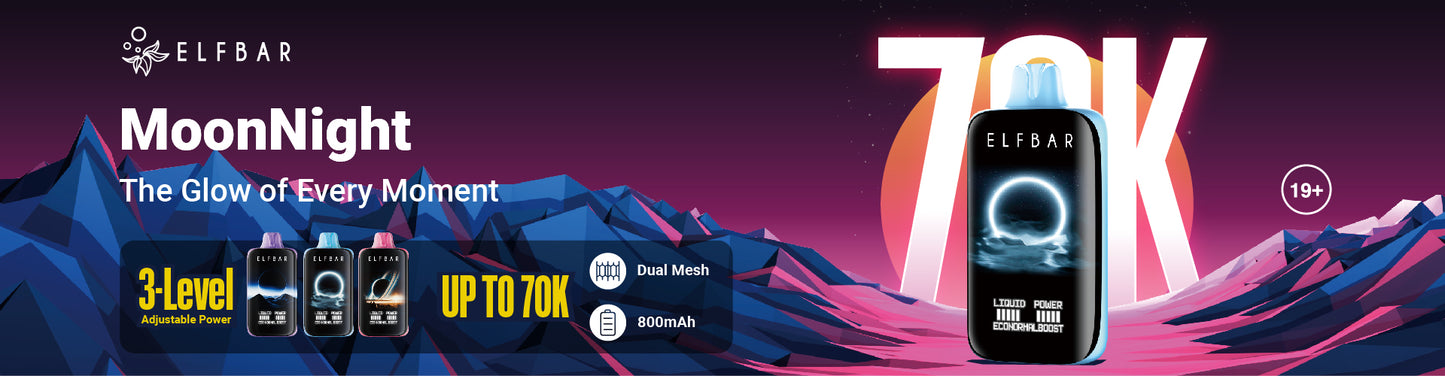 ELFBAR MoonNight 70k (5 Pcs Carton)