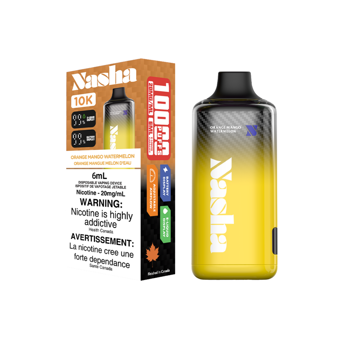 NASHA 10K (5 Pcs Carton)