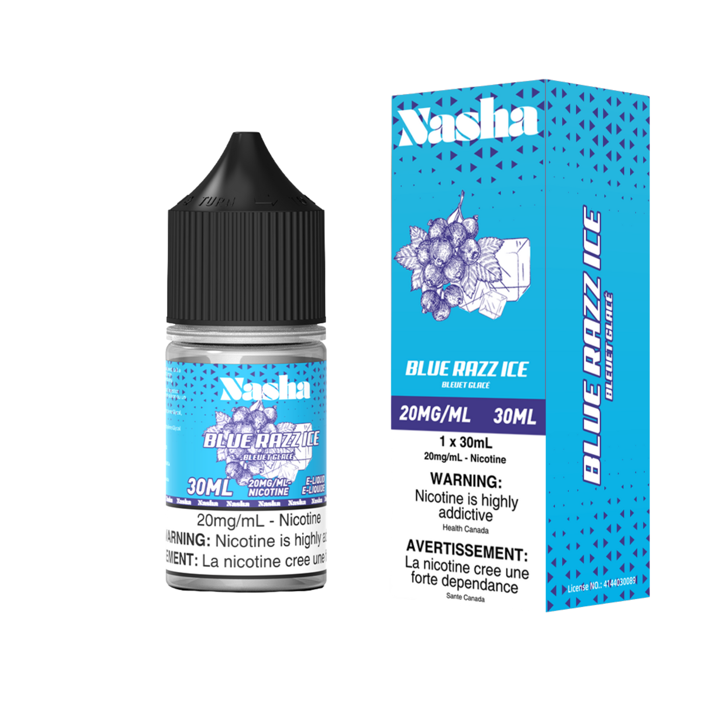 NASHA Salt Nic E-Liquid - 30mL (5 Pcs Carton)