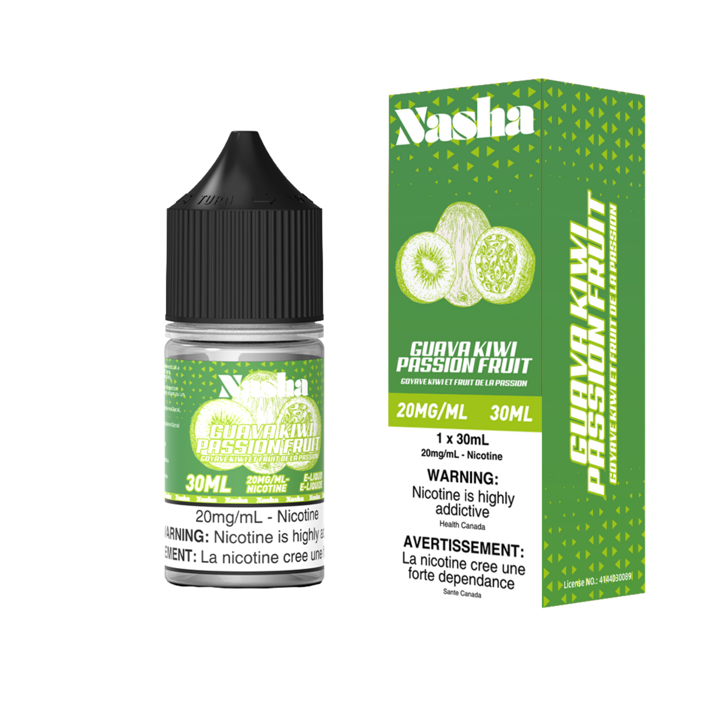 NASHA Salt Nic E-Liquid - 30mL (5 Pcs Carton)