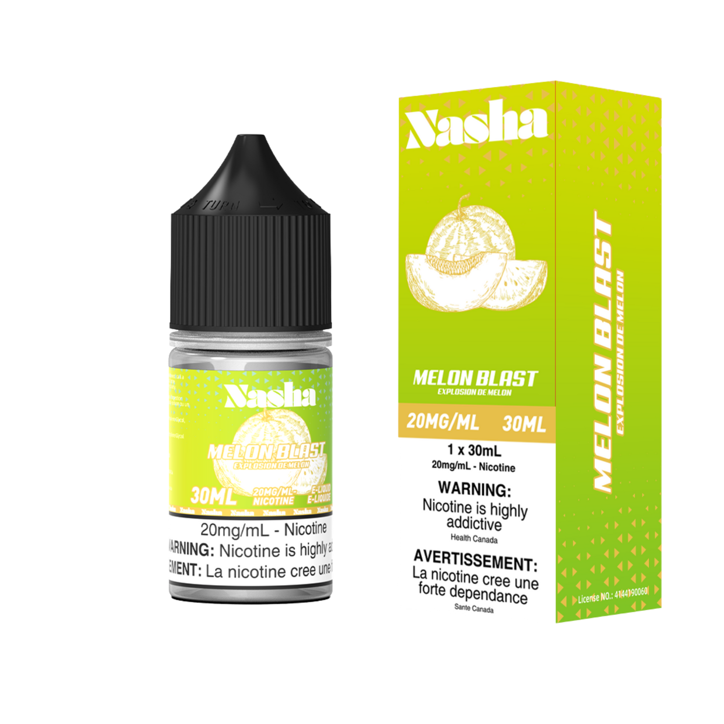 NASHA Salt Nic E-Liquid - 30mL (5 Pcs Carton)
