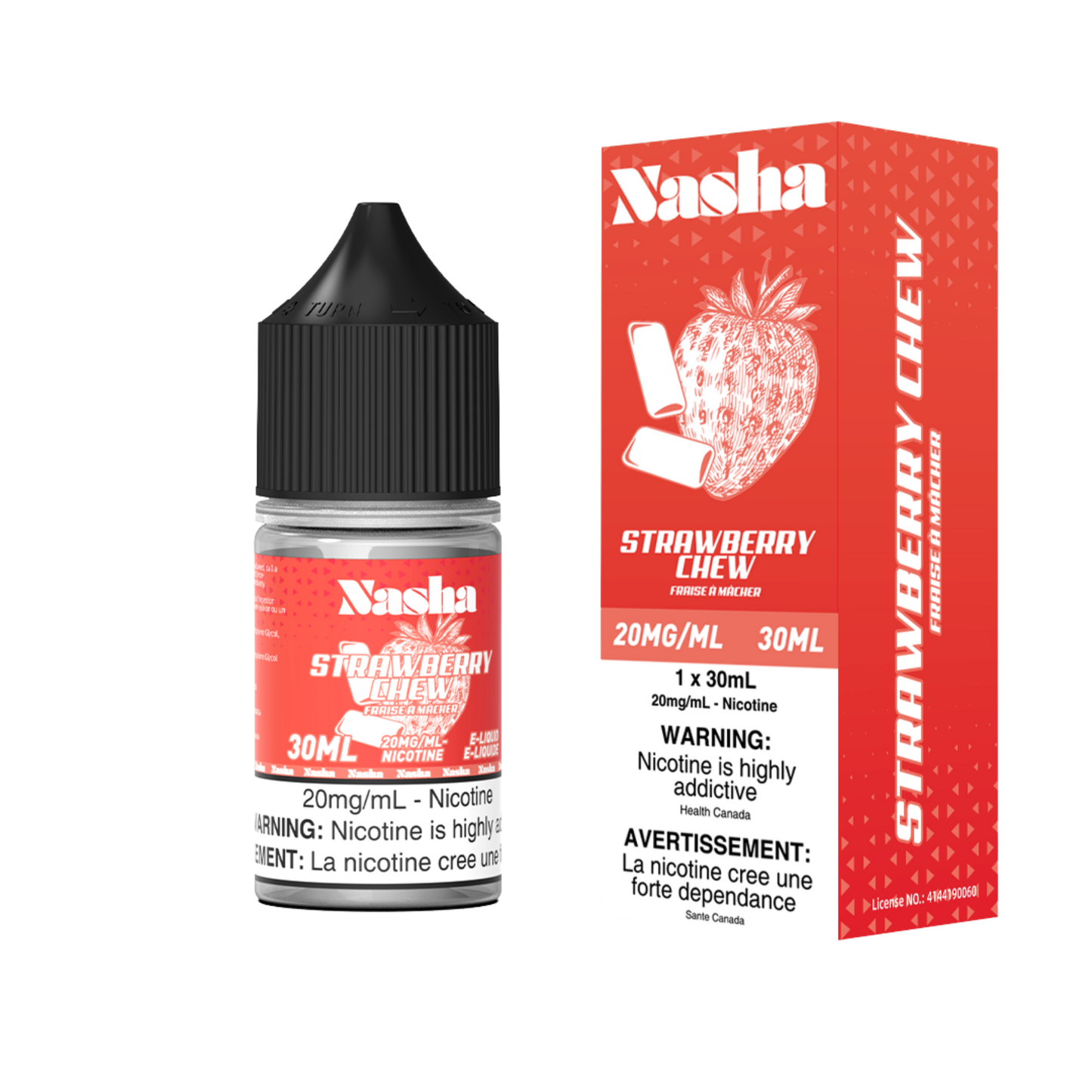 NASHA Salt Nic E-Liquid - 30mL (5 Pcs Carton)
