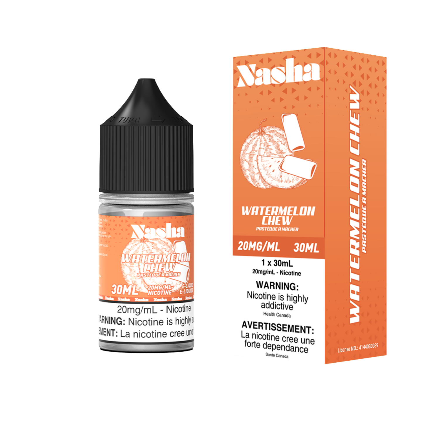 NASHA Salt Nic E-Liquid - 30mL (5 Pcs Carton)