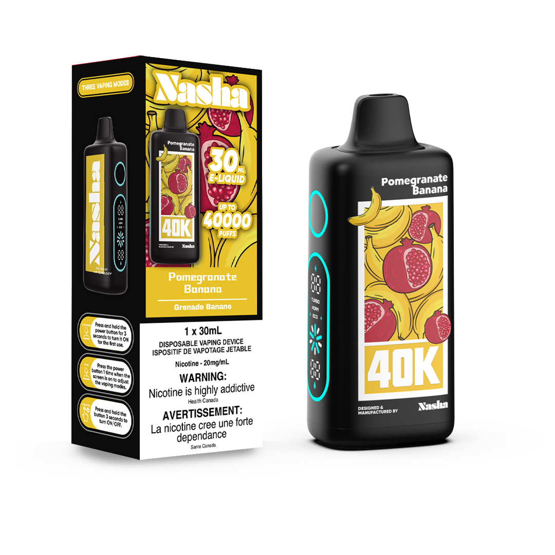 Nasha 40K - Pomegranate Banana 