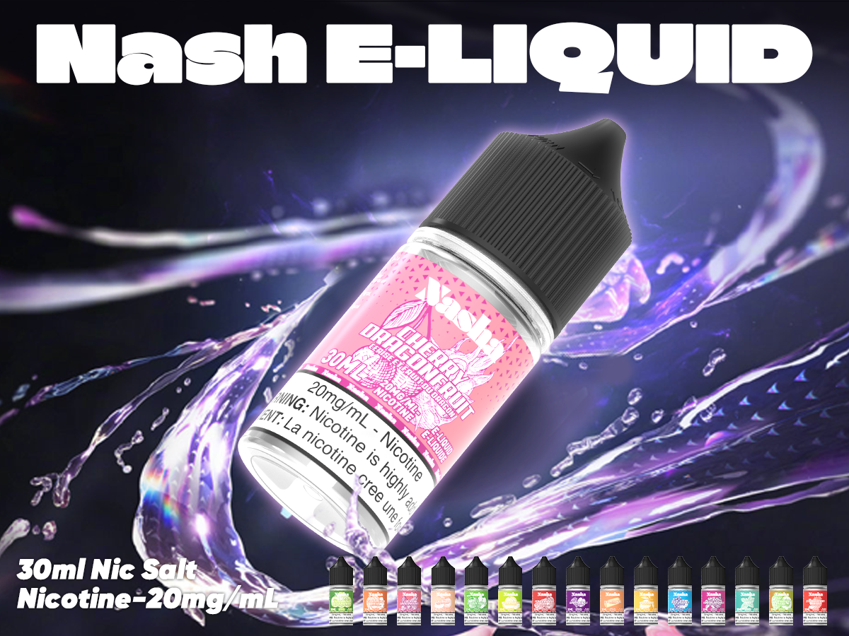 NASHA Salt Nic E-Liquid - 30mL (5 Pcs Carton)