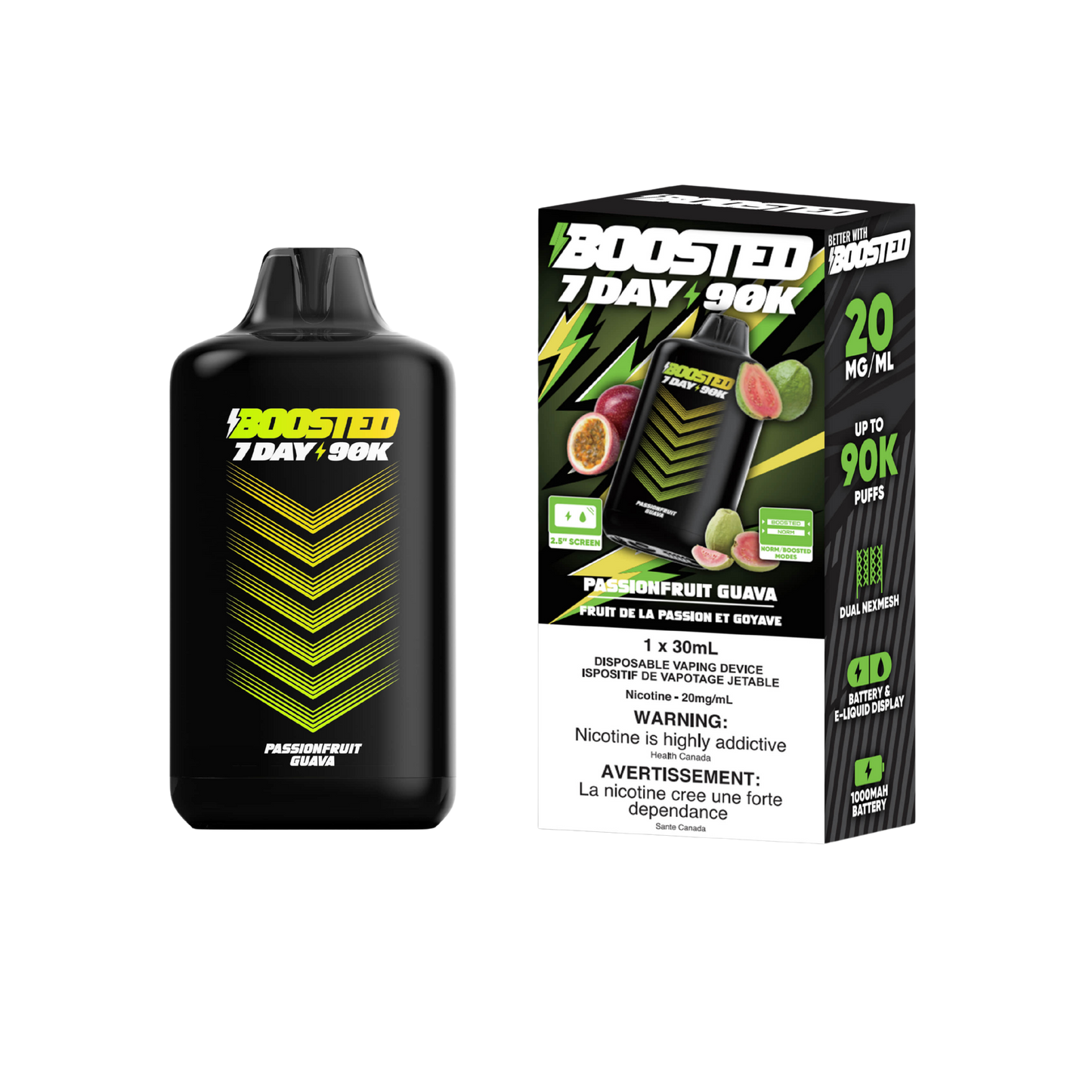BOOSTED 90K PUFFS 30mL [AB] (4 Pcs Carton)