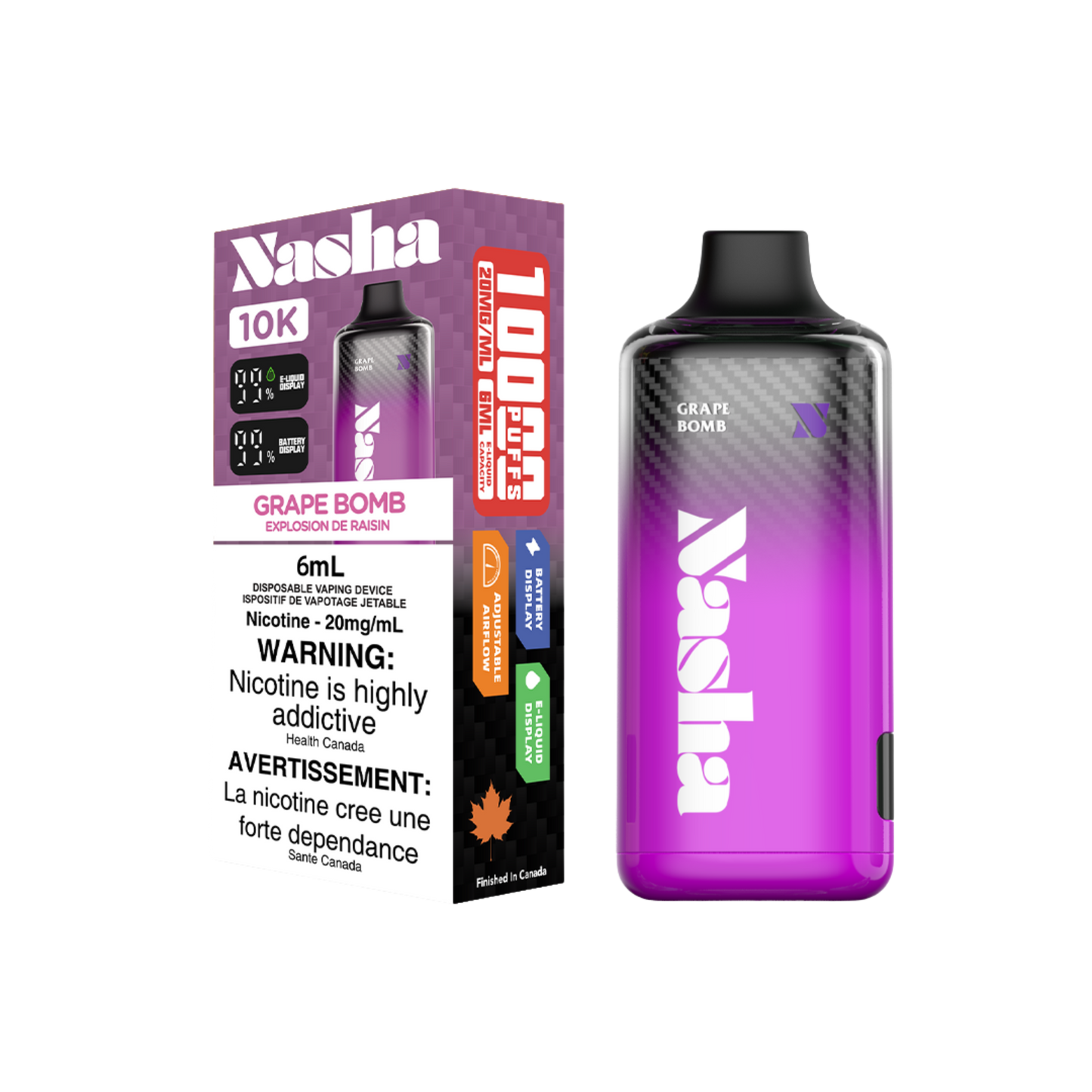 NASHA 10K (5 Pcs Carton)