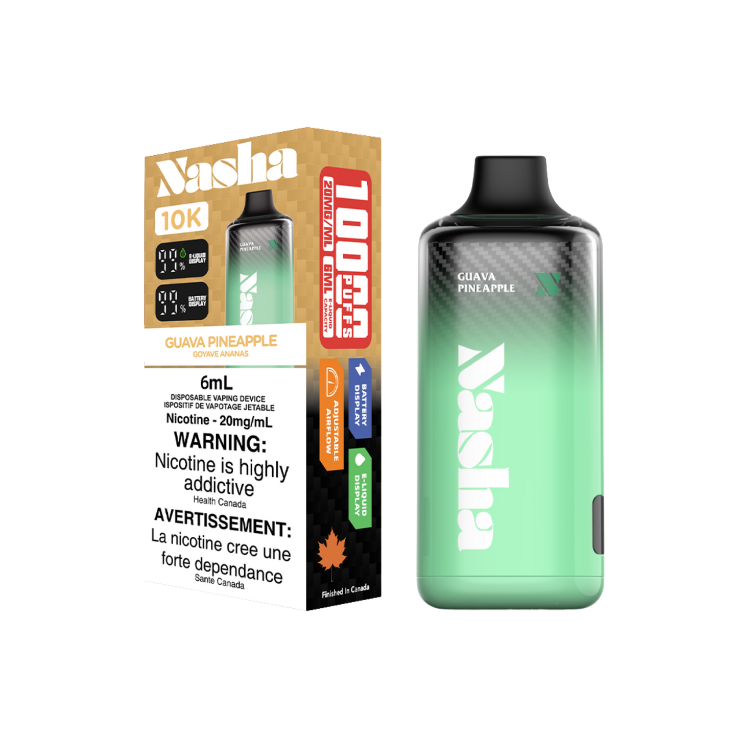 NASHA 10K (5 Pcs Carton)