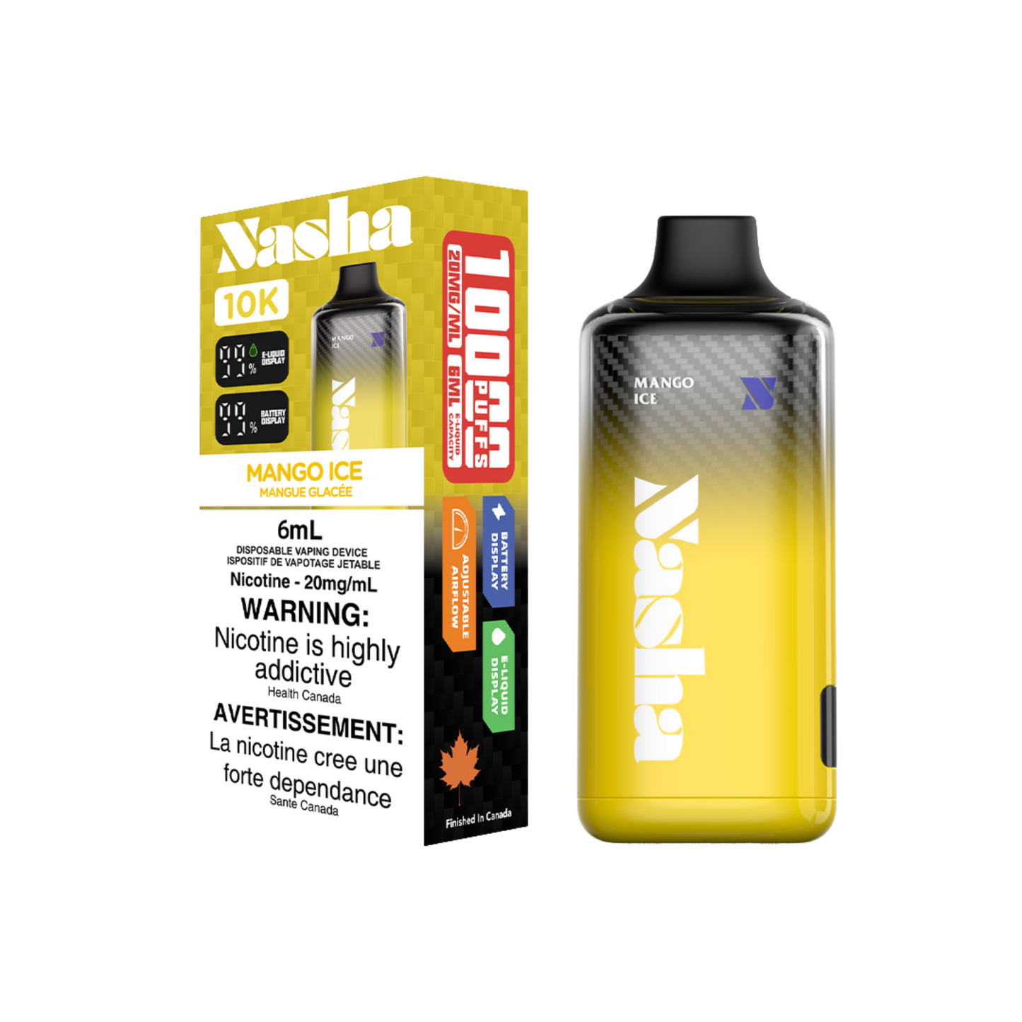 NASHA 10K (5 Pcs Carton)