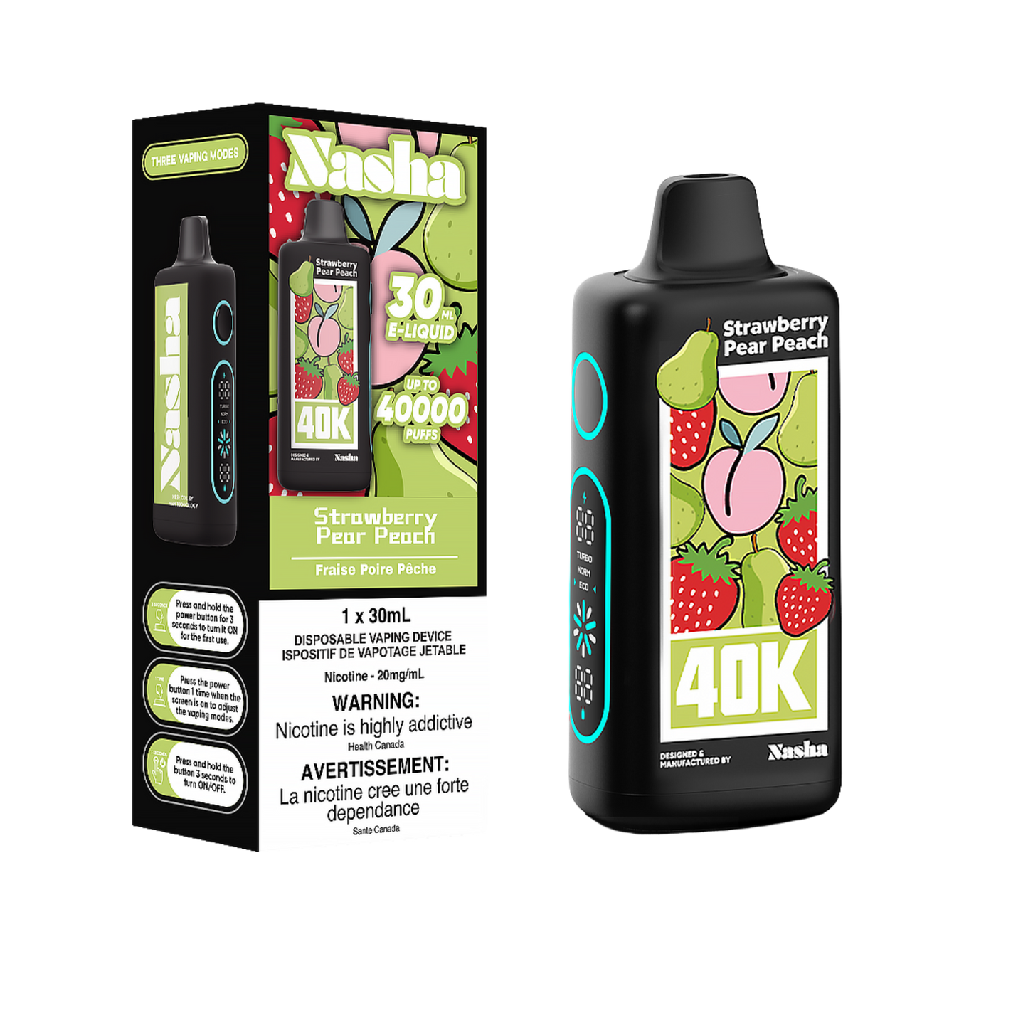 NASHA 40K (5 Pcs Carton)